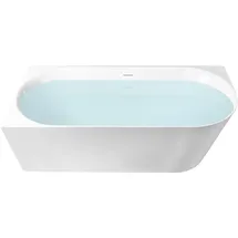 Beliani Renaca Eckbadewanne 170 x 79 cm (280 l)