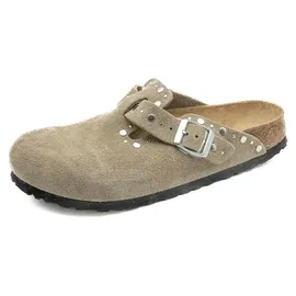 Birkenstock Boston Rivet Border Clog Taupe 37