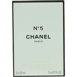 Chanel No. 5 Eau de Toilette Nachfüllung 3 x 20 ml