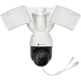 LuVision WLAN Überwachungskamera mit Bewegungsverfolgung Lampe AI Auto Tracking