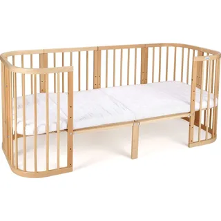 Waldin Erweiterung auf 174cm für 7in1 Babybett, KEIN Bett, Natur,Natur - Naturbelassen