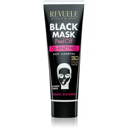 Revuele Black Mask Peel Off Co-Enzymes Peel-Off-Maske gegen Mitesser 80 ml