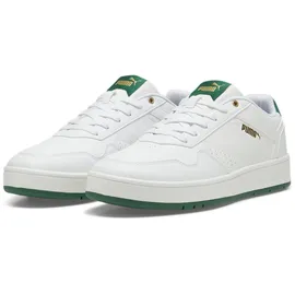 Puma Court Classic Herren Puma White-Vinde-Puma Gold 38