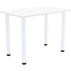 AKKE Esszimmertisch 50 x 74 x 50 cm weiß