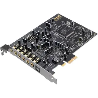 Creative Labs Creative Sound Blaster Audigy Rx PCIe-Soundkarte (7.1-Surroundklang, zwei Mikrofoneingänge, Hardware-beschleunigte EAX-Effekte, leistungsstarker Kopfhörerverstärker)