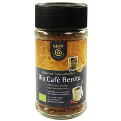 GEPA Cafe Benita, löslicher Bohnenkaffee bio