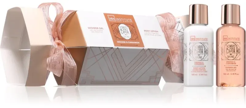 IDC Institute Scented Bath Bronze Candy Set Geschenkset für Damen