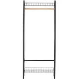 Woood Jovi Kleiderständer 70x41x167 schwarz