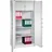 Californian Products Stahlschrank Metall 93,0 x 50,0 x 195,0 cm lichtgrau abschließbar
