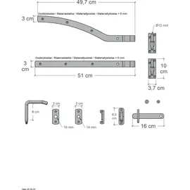 Plus für Einzeltor Ligno rechts