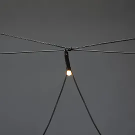 Konstsmide Lichternetz Kunststoff 10 m Bernstein