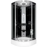 AcquaVapore Dampfdusche Duschkabine Sauna Dusche D58-63T2 100x100 cm ohne 2K Scheiben Versiegelung