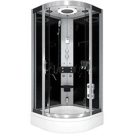 AcquaVapore Dampfdusche Duschkabine Sauna Dusche D58-63T2 100x100 cm ohne 2K Scheiben Versiegelung