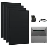 Anker Balkonkraftwerk 1820W Komplettset Solaranlage Anker SOLIX 3 E2700 Pro Speicher, (Smart Meter und 4x Astronergy 455Wp im Lieferumfang enthalten), Speicher mit integriertem Wechselrichter, All-in-One 2,668kWh Akku