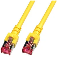 EFB-Elektronik EFB Elektronik Patchkabel Cat6 S/FTP Netzwerkkabel gelb