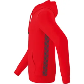Erima Essential Team Kapuzensweat Herren Rot/Slate Grey 3XL