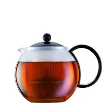 Bodum Assam Teebereiter mit Kunststofffilter 1.0 l Schwarz