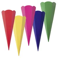 Bringmann Folia Schultüten Rohlinge 5 STÜCK (rot)