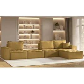 Kaiser Bohoo modulare Ecke XL Gelb Rechts