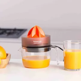 TAURUS CITRUS COMPACT Entsafter Schwarz/Orange/Transparent