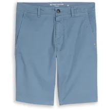 Tom Tailor Herren TTSLIM Chino Shorts, blau, Uni, Gr. 32