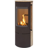 H&M Germany Kaminofen EVO 2.1 Sandstein Braun Ofen Heizofen Holzofen Kamin 7kw