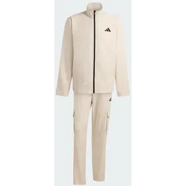 adidas SPORTSWEAR CARGO-TRAININGSANZUG beige XS