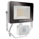 ESYLUX AFLBASICLED10W 3K WH EL10810800 LED-Außenstrahler 10W Weiß