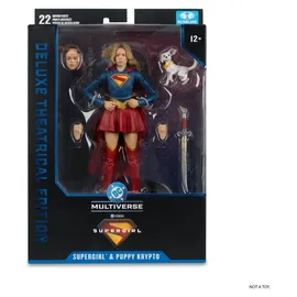 McFarlane Toys Supergirl und Baby Krypto 18 cm Actionfigur