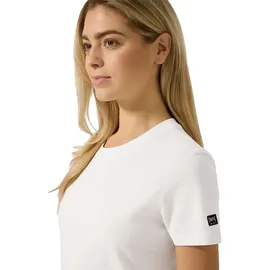super.natural Damen Casual Bio Cotton T-Shirt (Größe M, weiss)