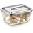 CASO Design Caso VacuBoxx Inox XL, (NEUHEIT) vsl. LT 04/24 - Vakuum-Frischebehälter, 2600 ml Volumen, für druckempfindliche und flüssige Lebensmittel, BPA-Frei, Backofenfest, spülmaschinenfest, gefrierfest
