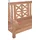 Garden Pleasure Latoa 120 x 66 x 62 cm Braun