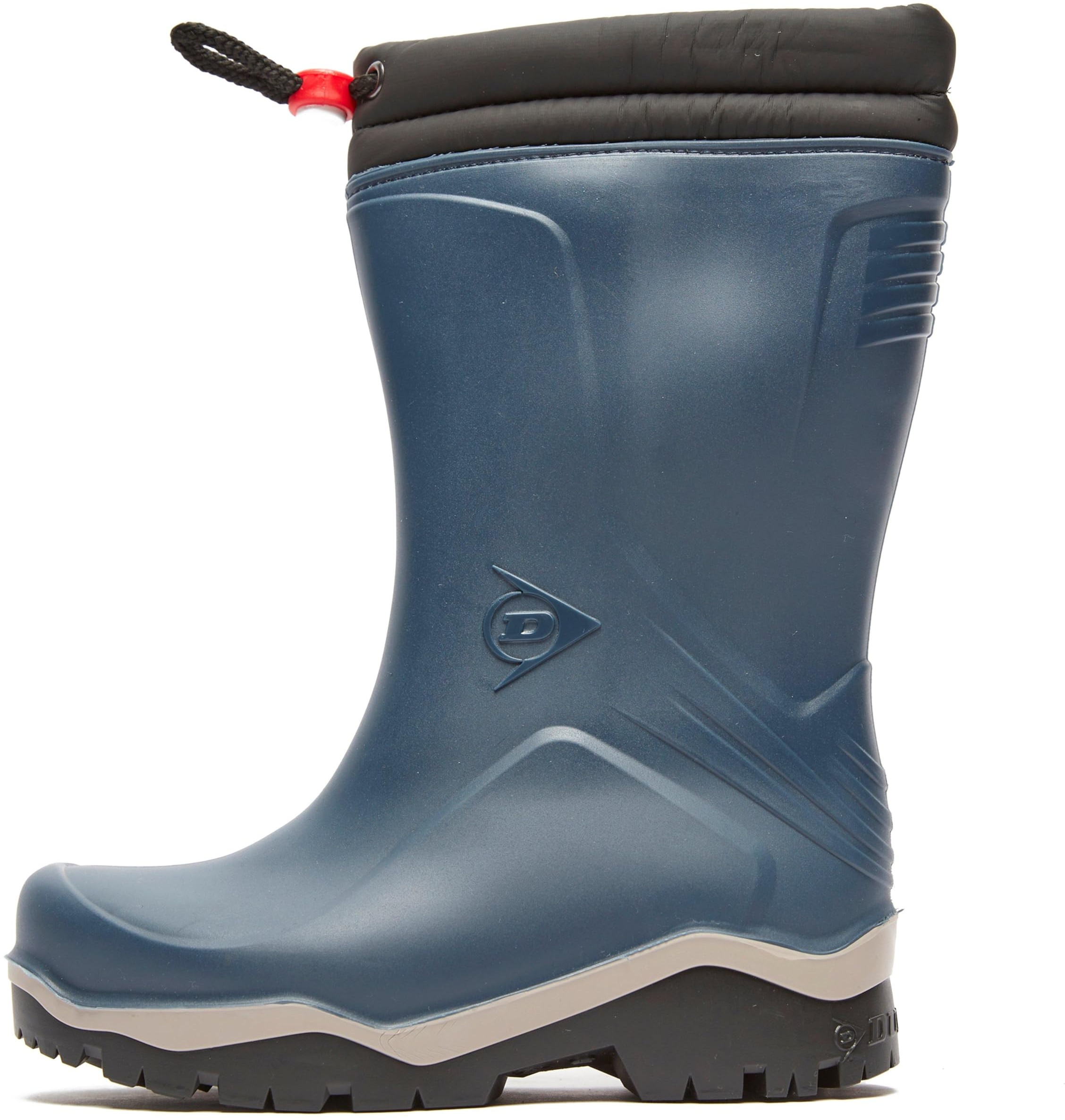 Dunlop Blizzard gefütterte Herren Gummistiefel, Blau (Blue/Grey/Black), 31 EU