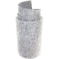 zaun|zu® Sichtschutzstreifen 255 cm Silber Vlies