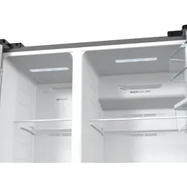 Gorenje NRR9185DAXLWD Side-by-Side (547 l, 1786 mm hoch, Edelstahl)