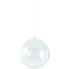 Rayher Plastik-Figur transparent Kugel 2-tlg. 10 cm Ø 10,0 cm, 1 St.