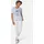 GOLDNER Streifenshirt mit Blumenmuster in rauchblau geringelt), | Gr.: 38