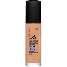 Manhattan Lasting Perfection 25h Make up, Rose Beige 64, feuchtigkeitsspendende Foundation, langanhaltend, hohe Deckkraft, für einen makellosen Teint, 30 ml