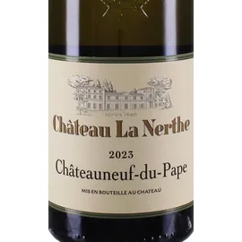 la nerthe Châteauneuf du Pape Blanc 2023