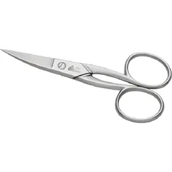 Fuß-Nagelschere, aufgebogen, glatt, Micro-Zahnung