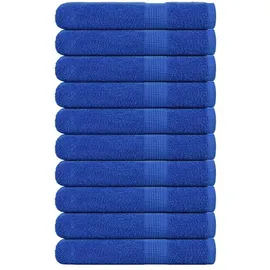 vidaXL Handtuchset 10-tlg. blau