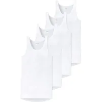 SCHIESSER Unterhemd 4er Pack | Gr.: M