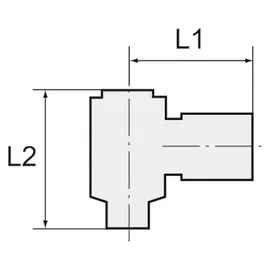 Riegler Drosselrückschlagventil »Blaue Serie«, Abluftdros., R1/4 a. Ã ̃12mm