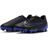 Nike Fußballschuh NIKE "PHANTOM GX ACADEMY FG/MG" Gr. 39, schwarz (black, chrome) Schuhe Fußball Hallenschuhe