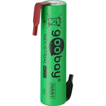 goobay 1x AAA (Micro) - 800 mAh - Lötfahne (Z), LSD-NiMH Akku (Ready-to-Use), 1,2 V
