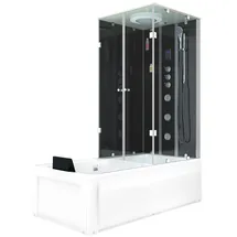 AcquaVapore Whirlpool Dusche Kombination K05-L33-WP-EC 180x90