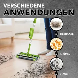 TV Werbung Unser Original Sweeper G2 Akku-Besen grün