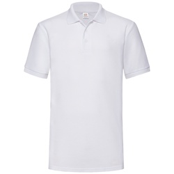 Fruit of the Loom 65/35 HEAVY POLO Herren Poloshirt in versch. Farben und Größen, weiß, XL