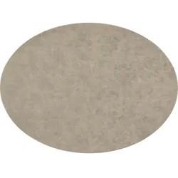 Tischset oval Truman taupe