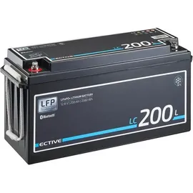 Ective LC 200L LT 12V LiFePO4 Lithium Versorgungsbatterie 2,56 kWh